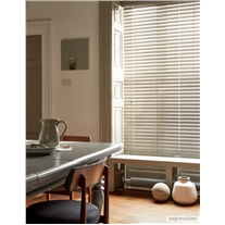Flint Faux Wood Blind - Arena Expressions
