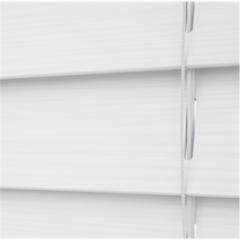 Snow Faux Wood Corded Venetian Blind - Arena Expressions